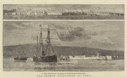 チュニスのフランス占領